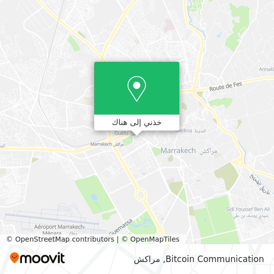 خريطة Bitcoin Communication