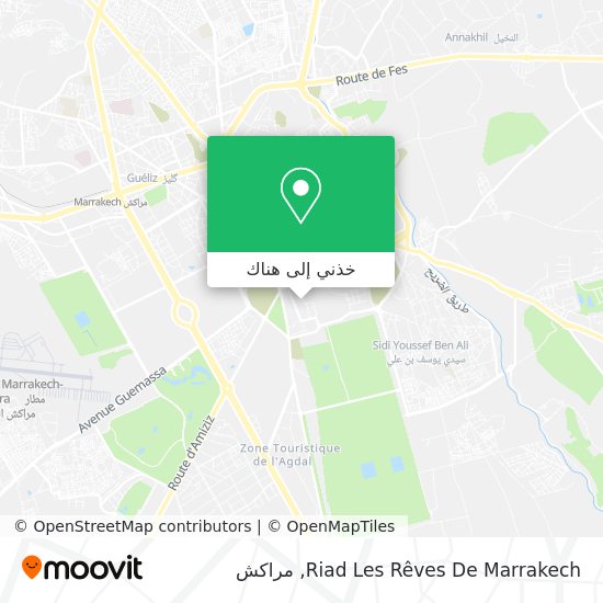 خريطة Riad Les Rêves De Marrakech