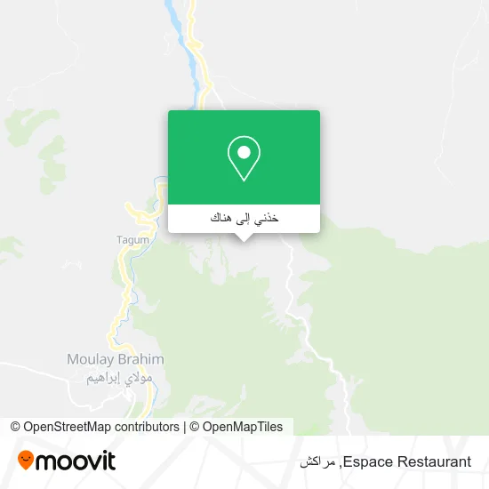 خريطة Espace Restaurant