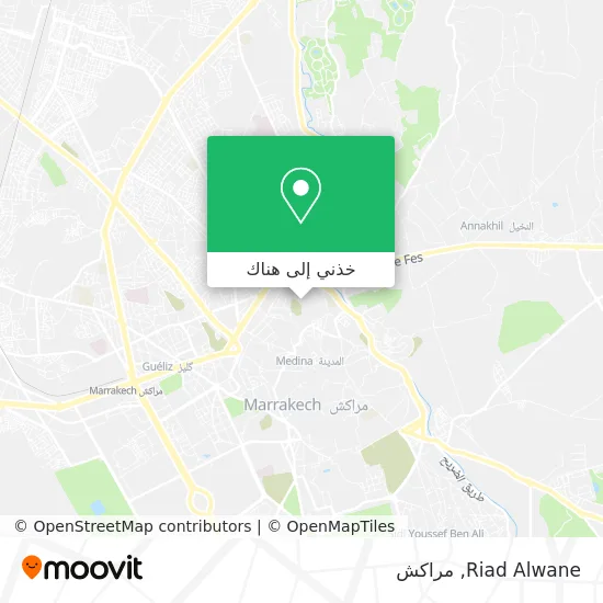 خريطة Riad Alwane