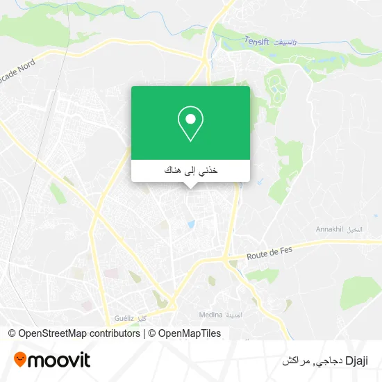 خريطة Djaji دجاجي