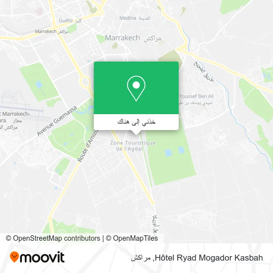خريطة Hôtel Ryad Mogador Kasbah