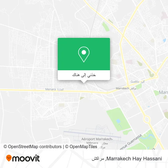 خريطة Marrakech Hay Hassani