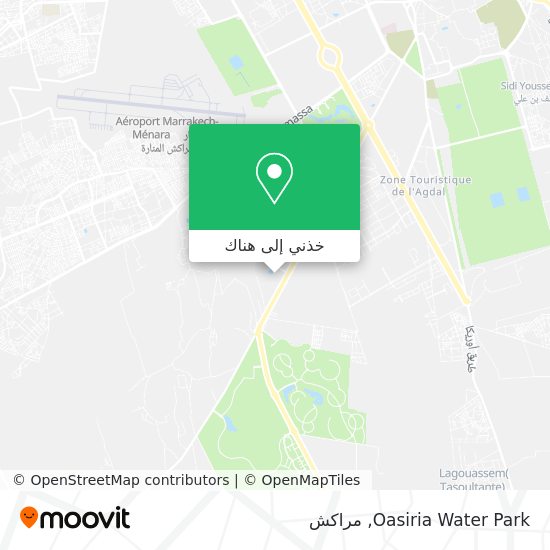 خريطة Oasiria Water Park