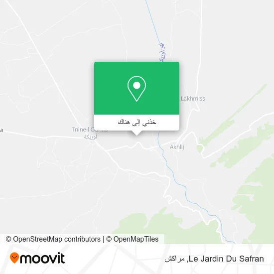 خريطة Le Jardin Du Safran