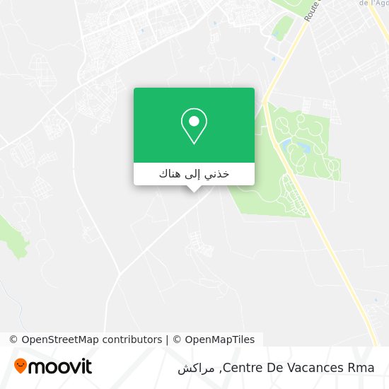 خريطة Centre De Vacances Rma