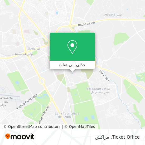 خريطة Ticket Office