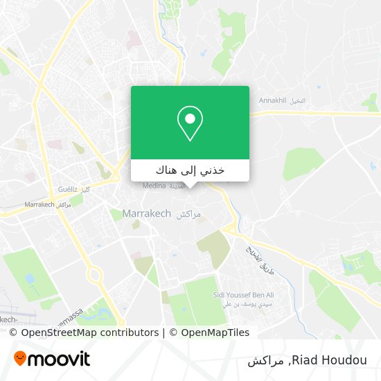 خريطة Riad Houdou