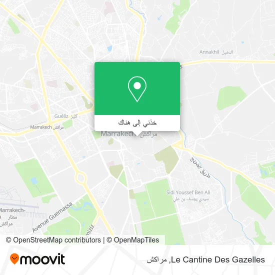 خريطة Le Cantine Des Gazelles