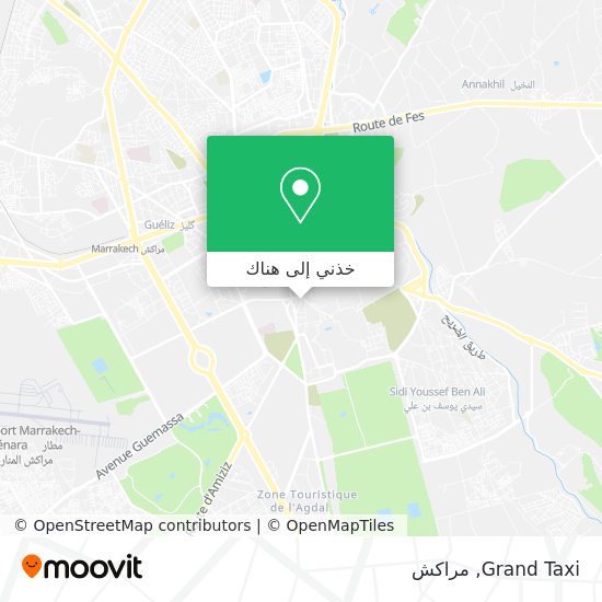خريطة Grand Taxi