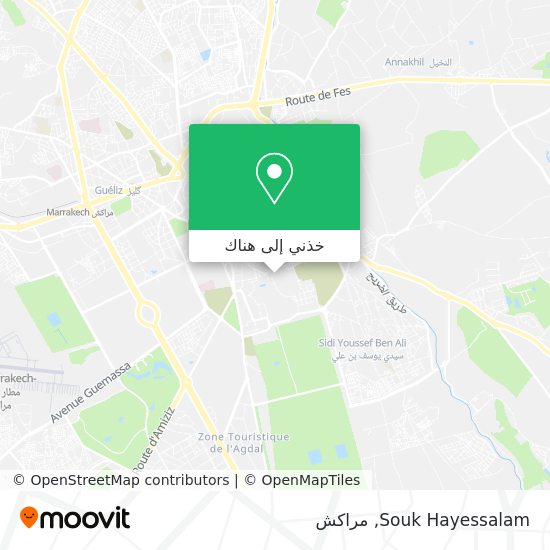 خريطة Souk Hayessalam