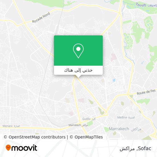 خريطة Sofac