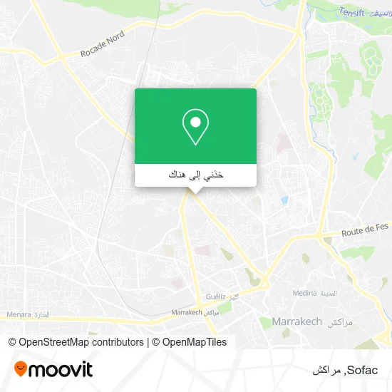 خريطة Sofac