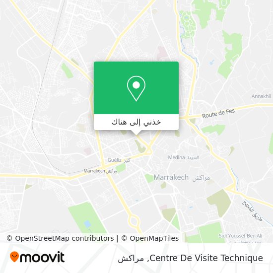 خريطة Centre De Visite Technique