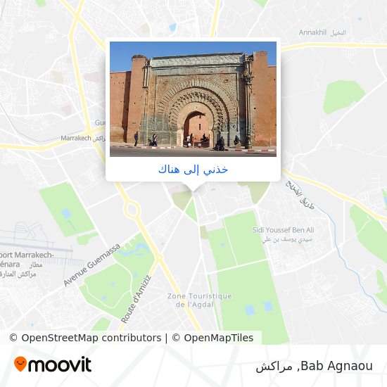 خريطة Bab Agnaou