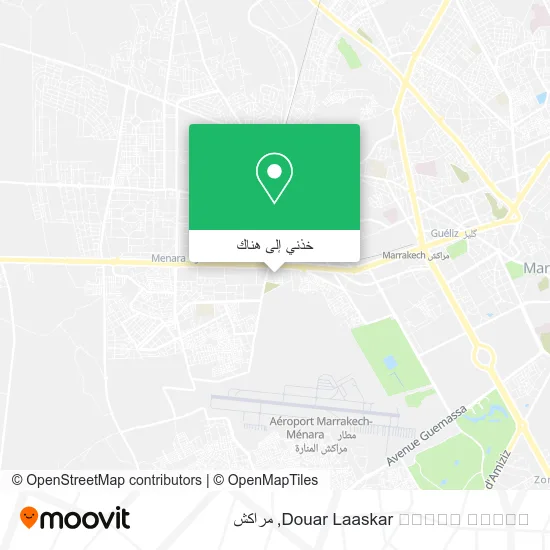 خريطة Douar Laaskar ⴷⵡⵡⴰⵕ ⵍⵄⵙⴽⵕ
