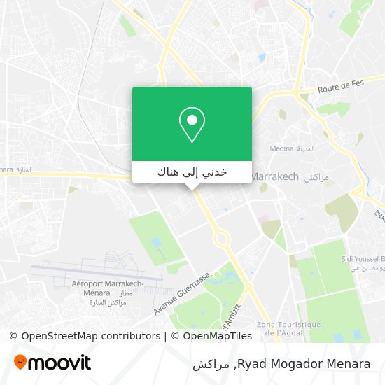 خريطة Ryad Mogador Menara