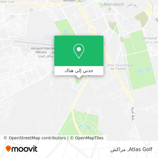 خريطة Atlas Golf