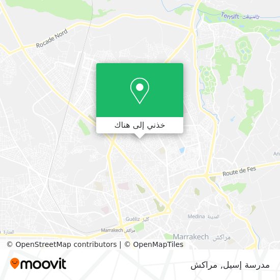 خريطة مدرسة إسيل