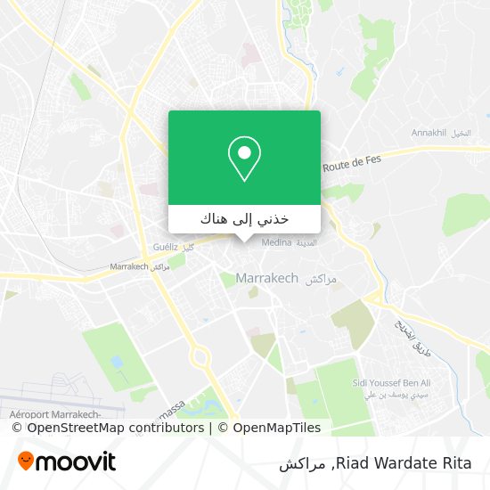 خريطة Riad Wardate Rita