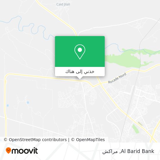 خريطة Al Barid Bank