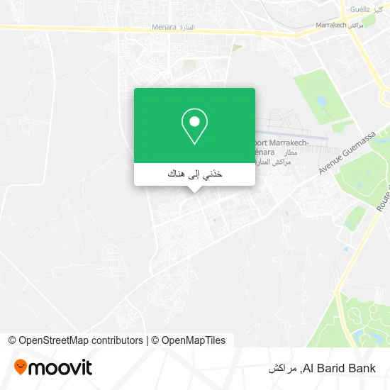 خريطة Al Barid Bank