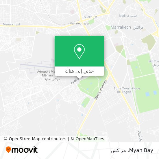 خريطة Myah Bay