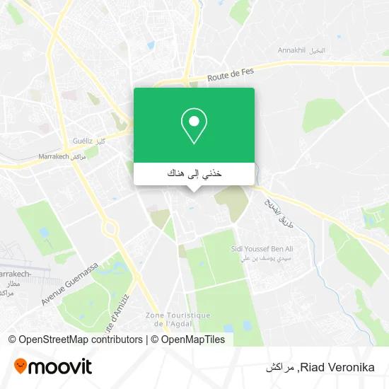 خريطة Riad Veronika