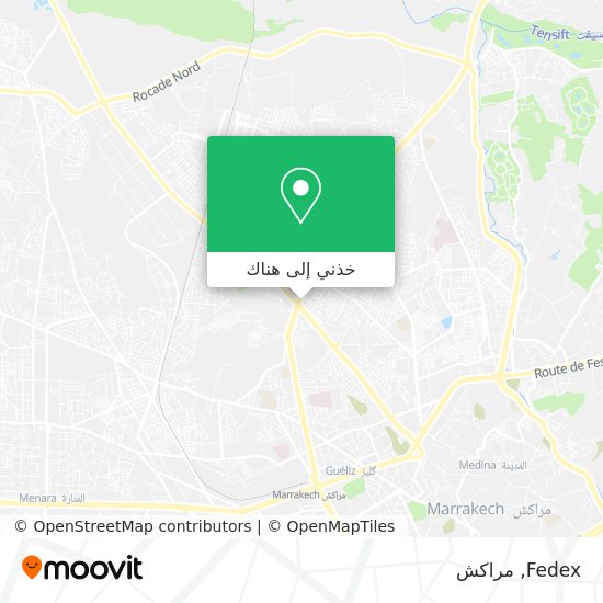 خريطة Fedex