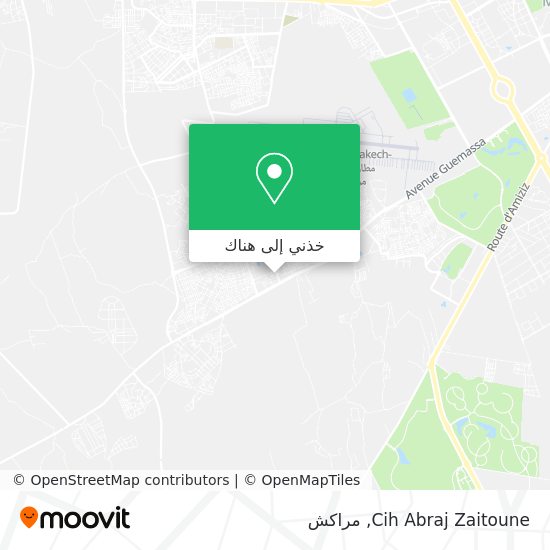 خريطة Cih Abraj Zaitoune