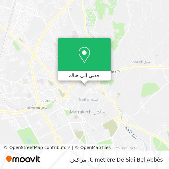 خريطة Cimetière De Sidi Bel Abbès