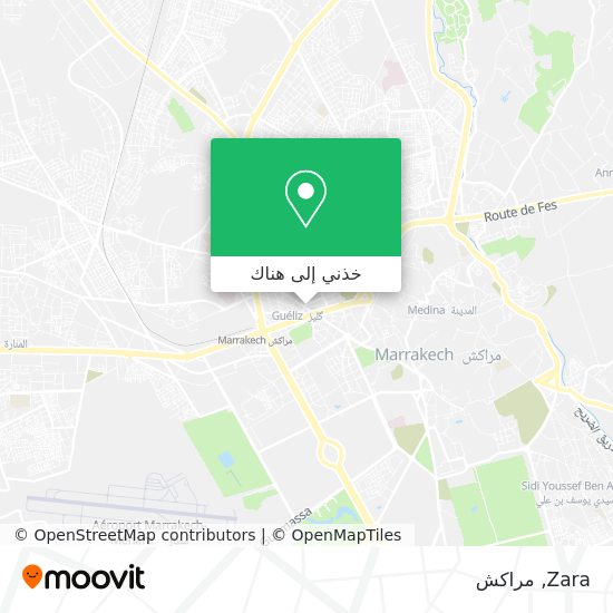 خريطة Zara