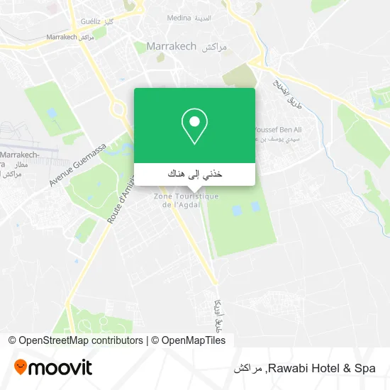 خريطة Rawabi Hotel & Spa