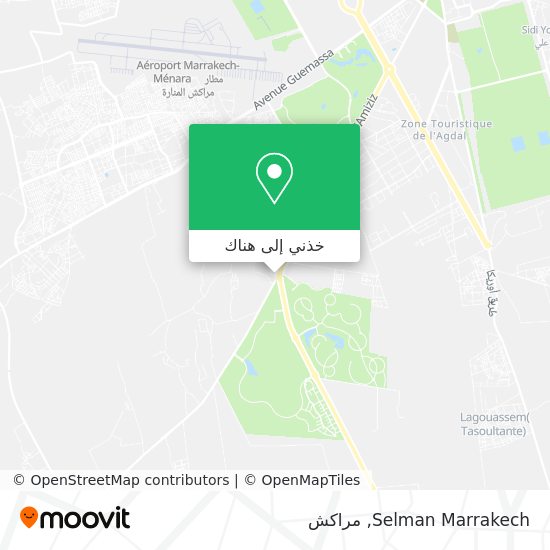 خريطة Selman Marrakech