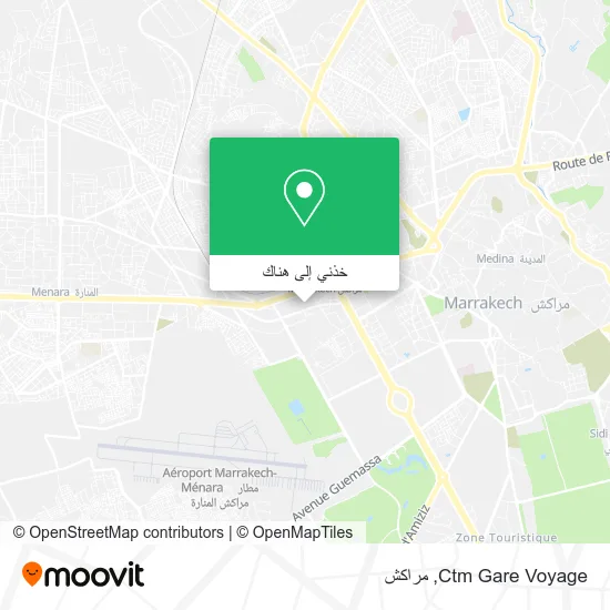 خريطة Ctm Gare Voyage