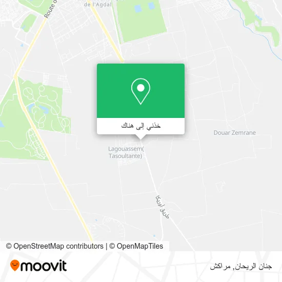 خريطة جنان الريحان
