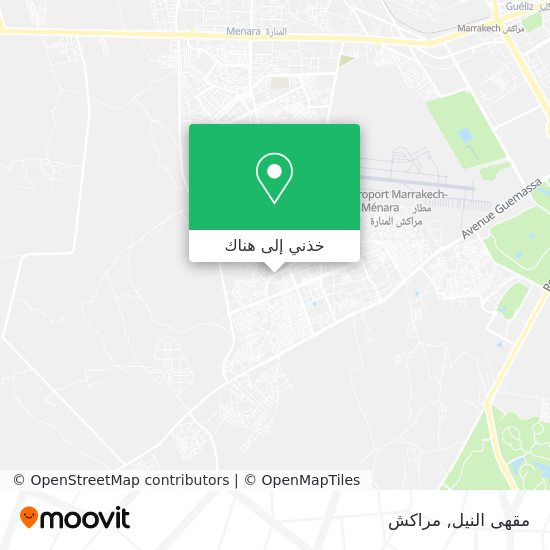 خريطة مقهى النيل