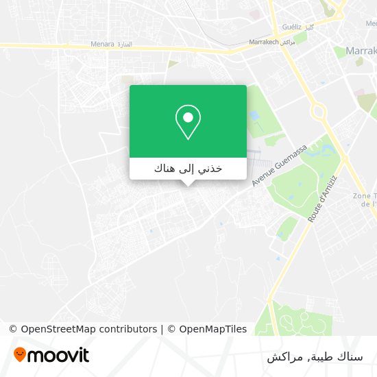 خريطة سناك طيبة