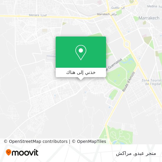 خريطة متجر عبدو