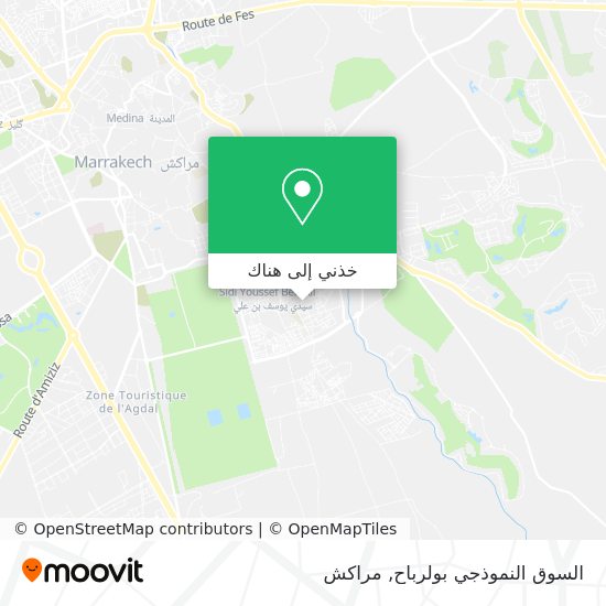 خريطة السوق النموذجي بولرباح