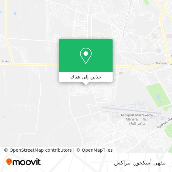 خريطة مقهى أسكجور