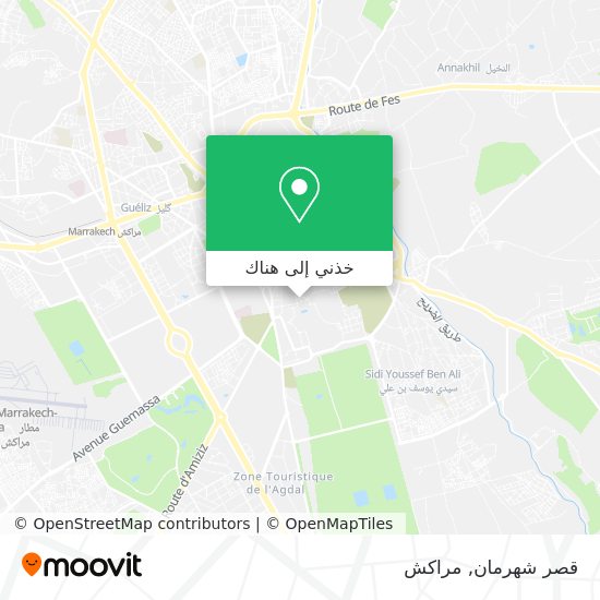 خريطة قصر شهرمان