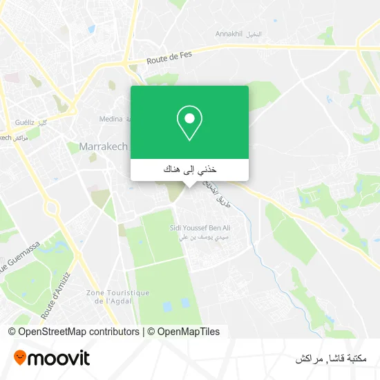 خريطة مكتبة قاشا
