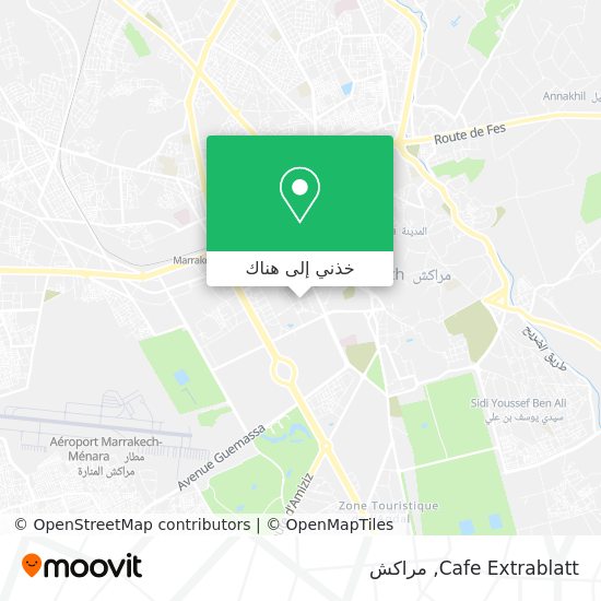 خريطة Cafe Extrablatt
