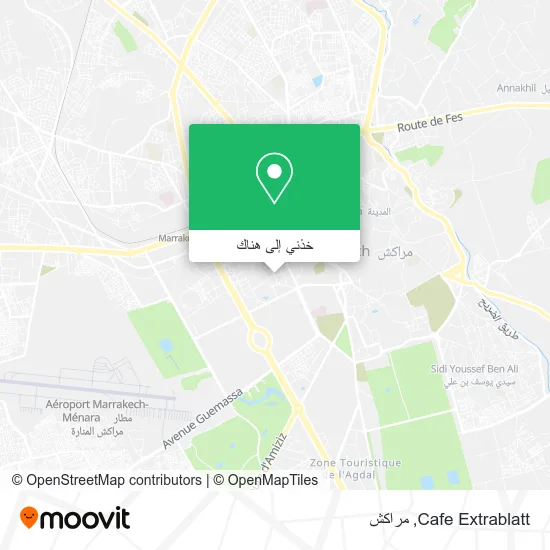خريطة Cafe Extrablatt