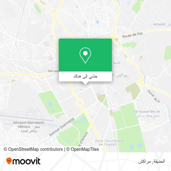 خريطة الحديقة