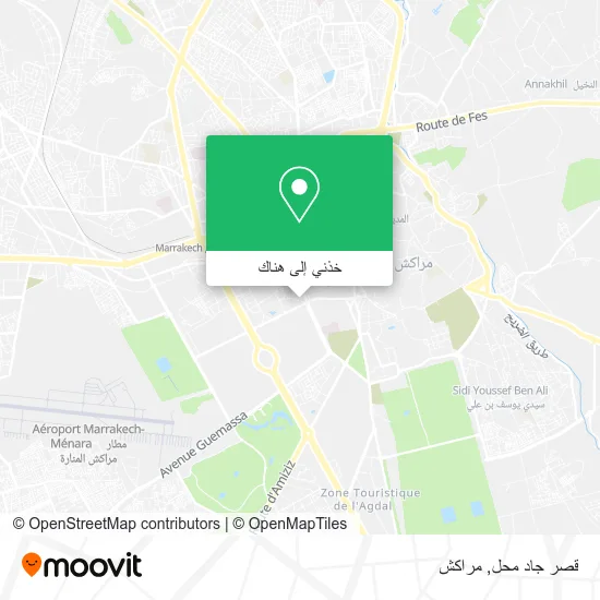 خريطة قصر جاد محل