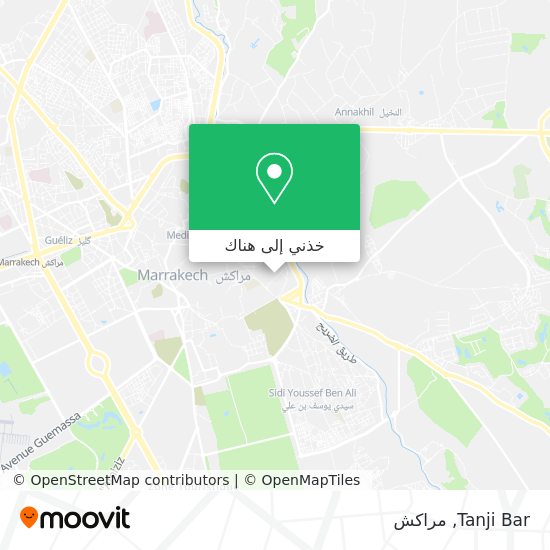 خريطة Tanji Bar