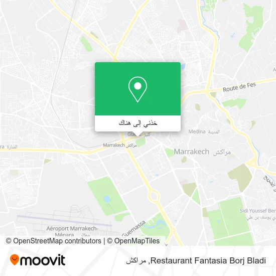 خريطة Restaurant Fantasia Borj Bladi