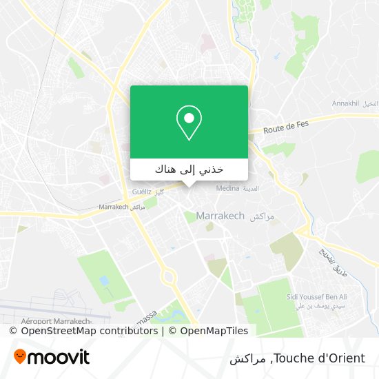 خريطة Touche d'Orient